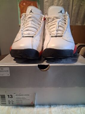 Jordan Men’s Sneakers White/Red/Black